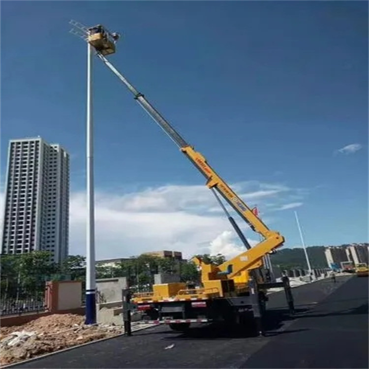 昌邑维修路灯的曲臂升降车出租