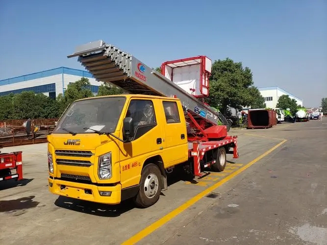 昌邑附近云梯车出租 砂石搬运